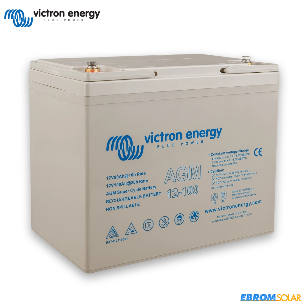 12V/100Ah AGM Super Cycle Batterie M6