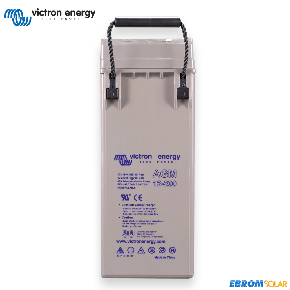 12V/200Ah AGM Telecomm Batterien M8