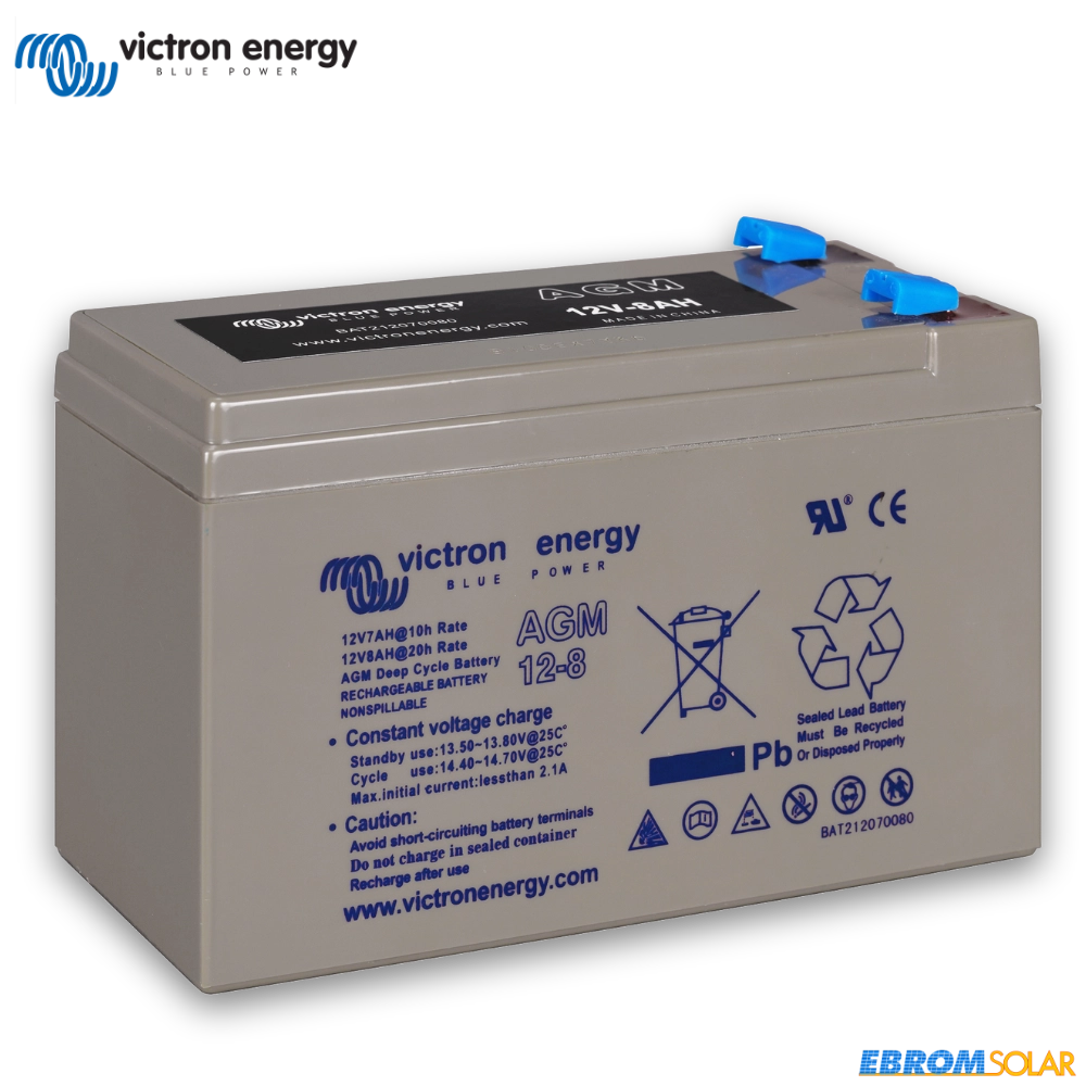 12V/8Ah AGM Deep Cycle Batterie