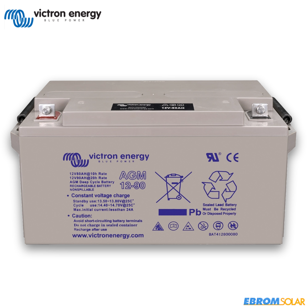 12V/110Ah AGM Deep Cycle Batterie M8