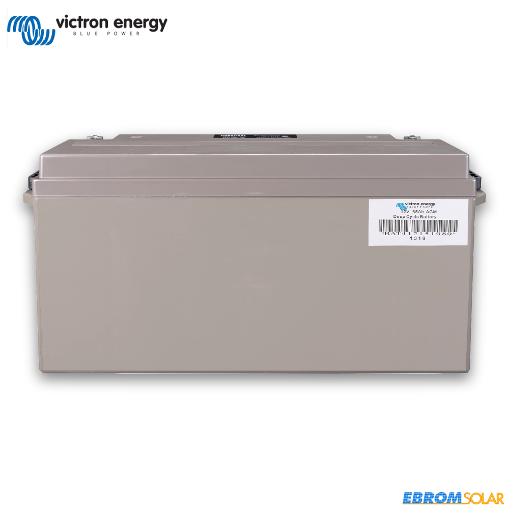 12V/165Ah AGM Deep Cycle Batterie