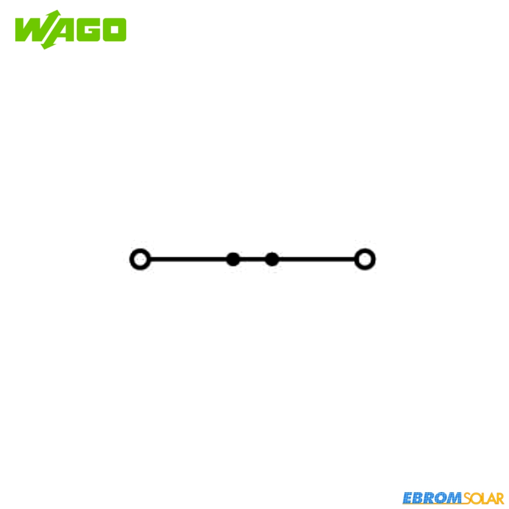 WAGO 2206-1204 2-Leiter Durchgangsklemme