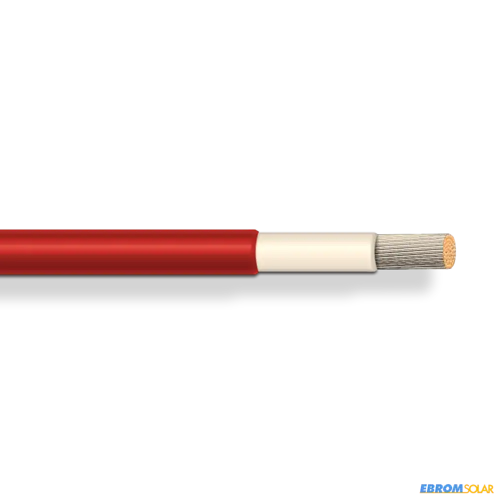 PV Kabel H1Z2Z2-K 1x10 rot EN 50618 und TÜV