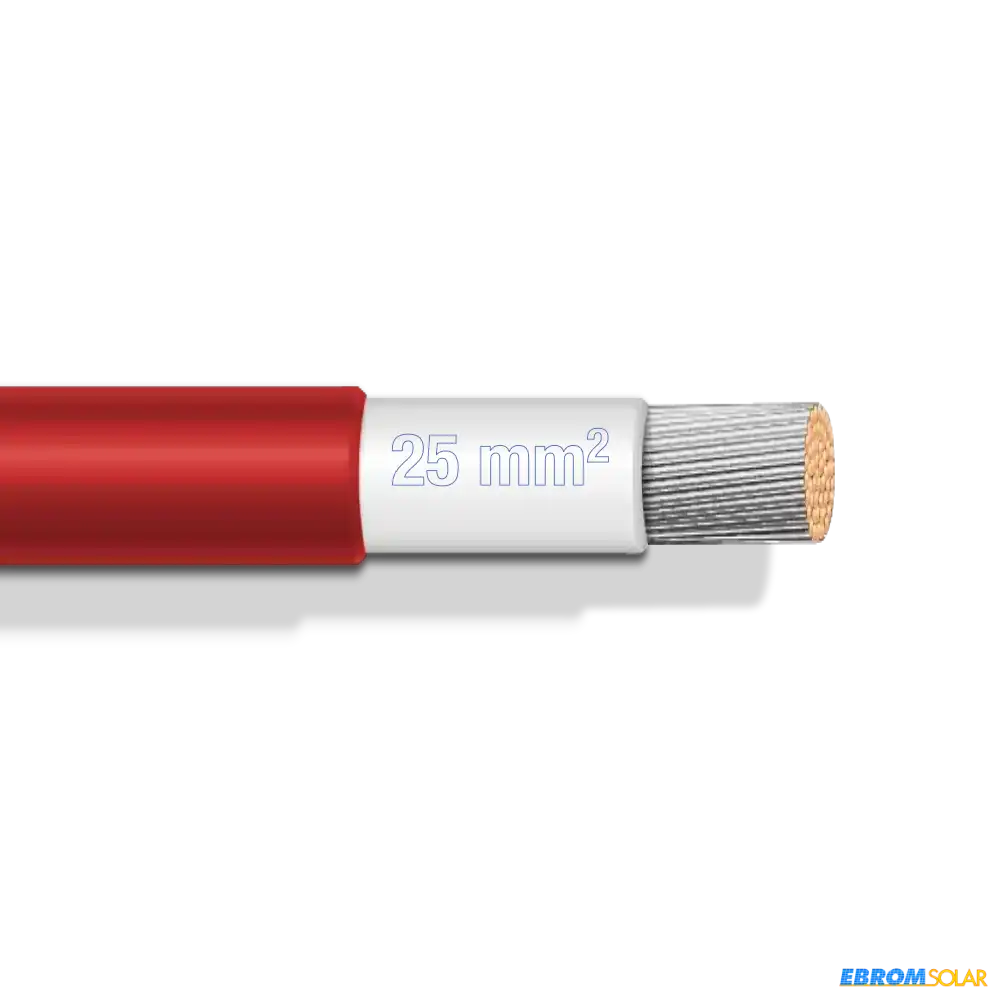 A-Solarkabel H 1Z2Z2 K1x25 rot PV