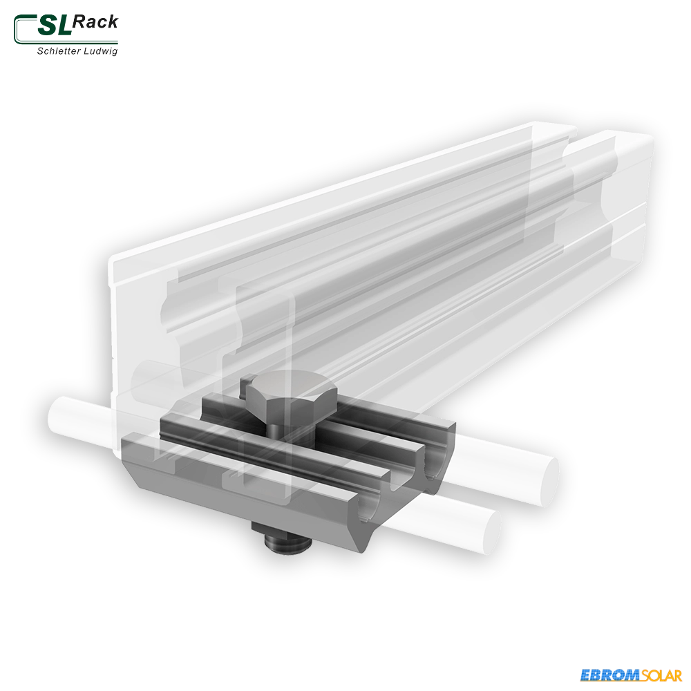Blitzschutzklemme UNTEN SL RACK bei ebrom