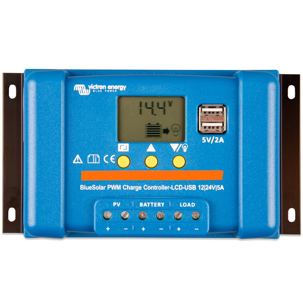 BlueSolar PWM-LCD&USB 12/24V-5A