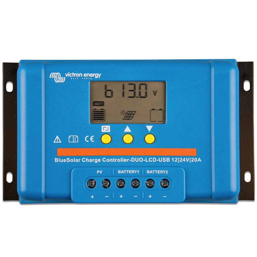 BlueSolar PWM DUO-LCD&USB 12/24V-20A