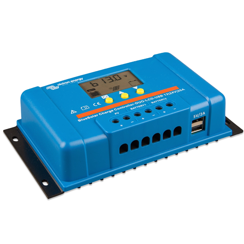 BlueSolar PWM DUO-LCD&USB 12/24V-20A