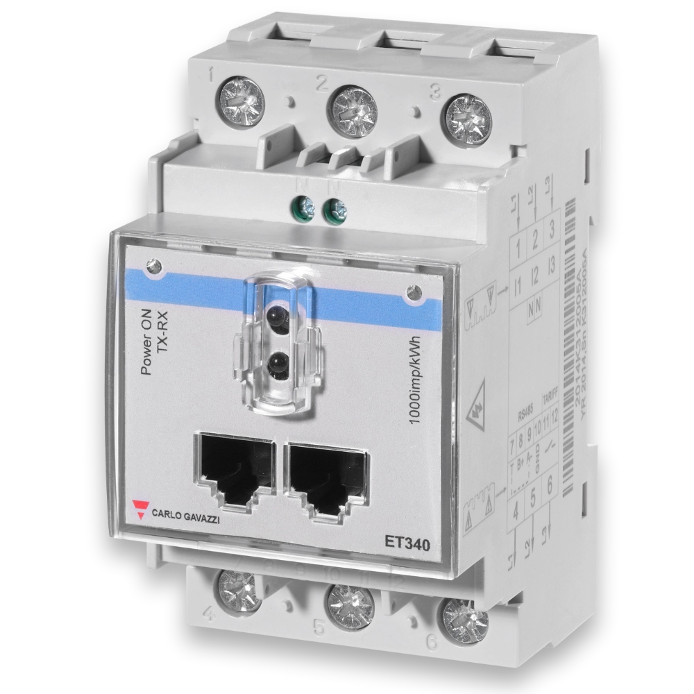 Energy Meter ET340 - 3 phase - max 65A/phase