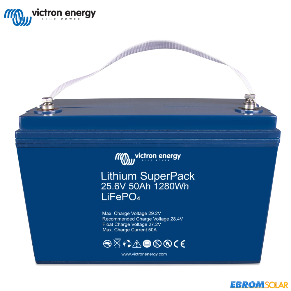 Lithium SuperPack 25,6V/50Ah M8