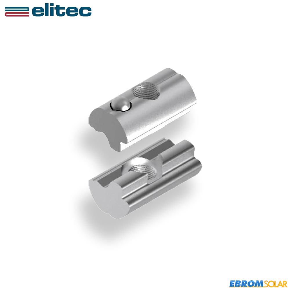 NKWSM8A_GleitmutterM8mitKugelAluminium Super Flex