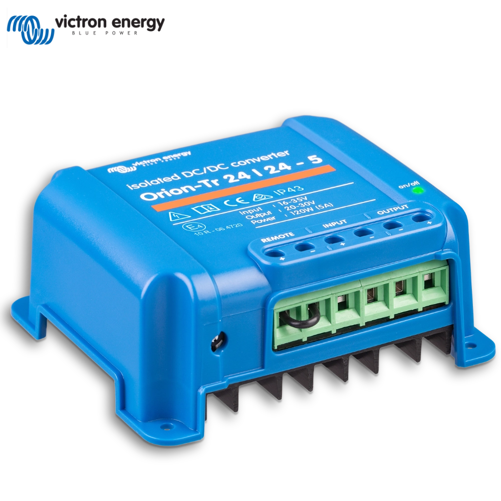 Orion-Tr 24_24-5A (120W) DC/DC Konverter isoliert - 24V / 24V