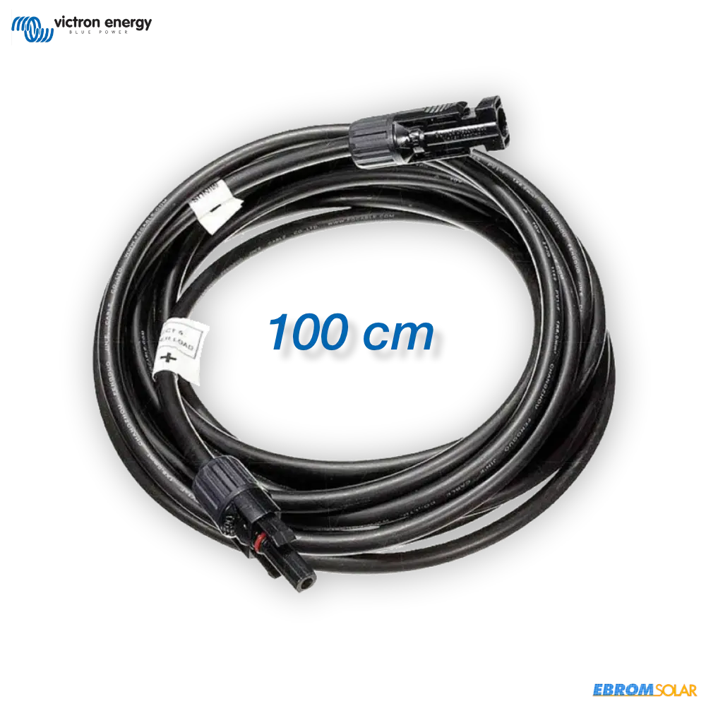 PV-Kabel 4mm² MC4-M/F 100cm (PV-ST01) ebrom