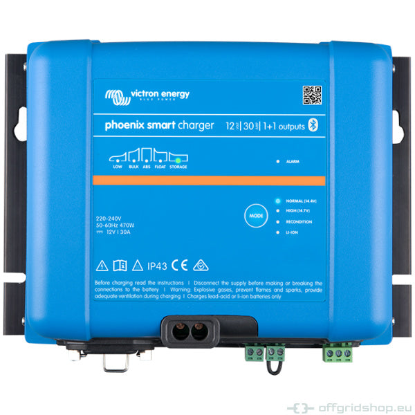 Phoenix Smart IP43 Ladegerät - Ladegerät 3x voll, 120-240V Multi, 12V, Phoenix Smart IP43 Charger 12/30(3) 120-240V