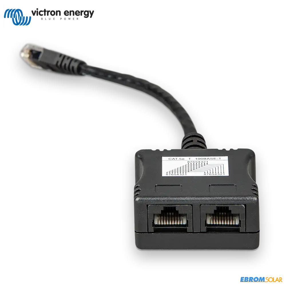 RJ45-splitter 1xRJ45 male 15cm cable2xRJ45 female multiple VE.Bus SKYLA