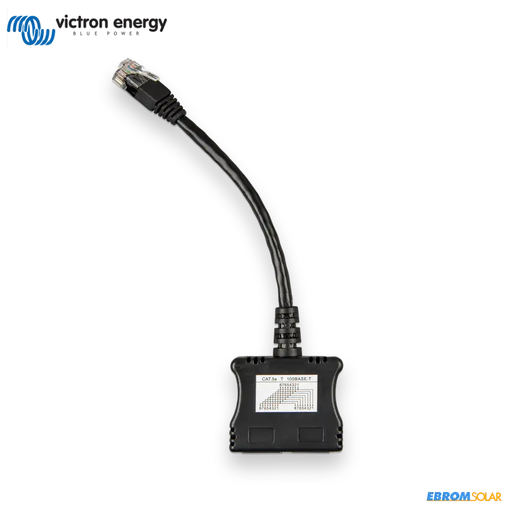 RJ45-splitter 1xRJ45 male 15cm cable2xRJ45 female multiple VE.Bus PHÖNIX