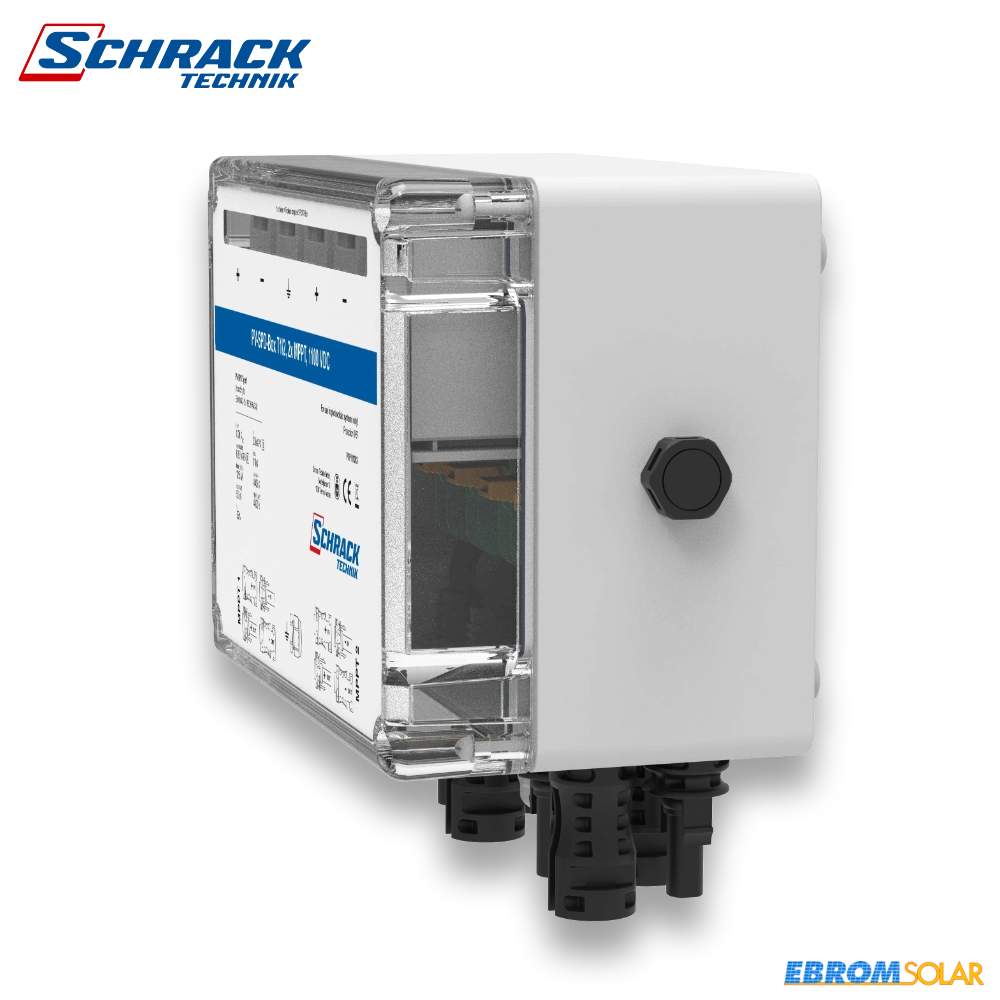 SCHRACK_Photovoltaik, Generatoranschlusskasten, 1100 VDC, 2 MPP, MC4