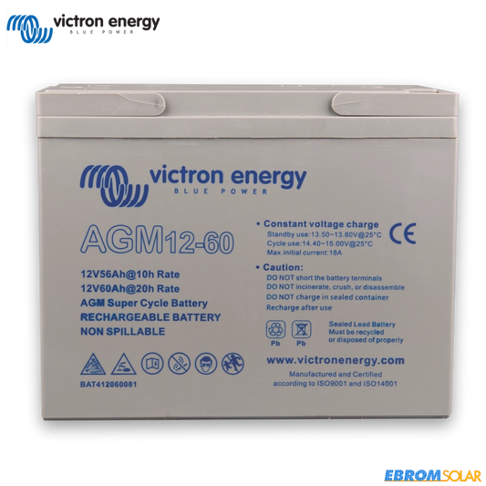 12V/60Ah AGM Super Cycle Batterie M5
