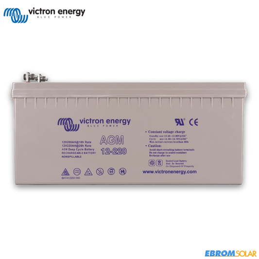 12V/240Ah AGM Deep Cycle Batterie M8