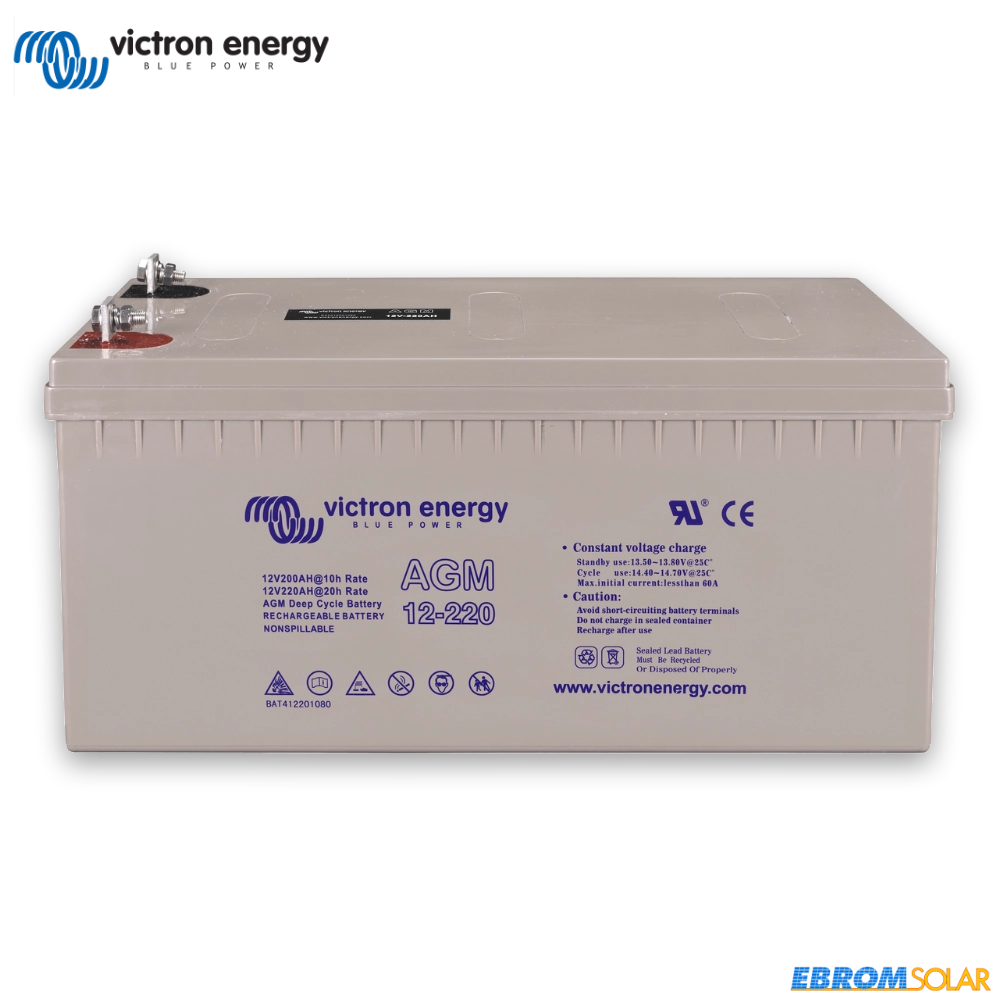 12V/240Ah AGM Deep Cycle Batterie M8