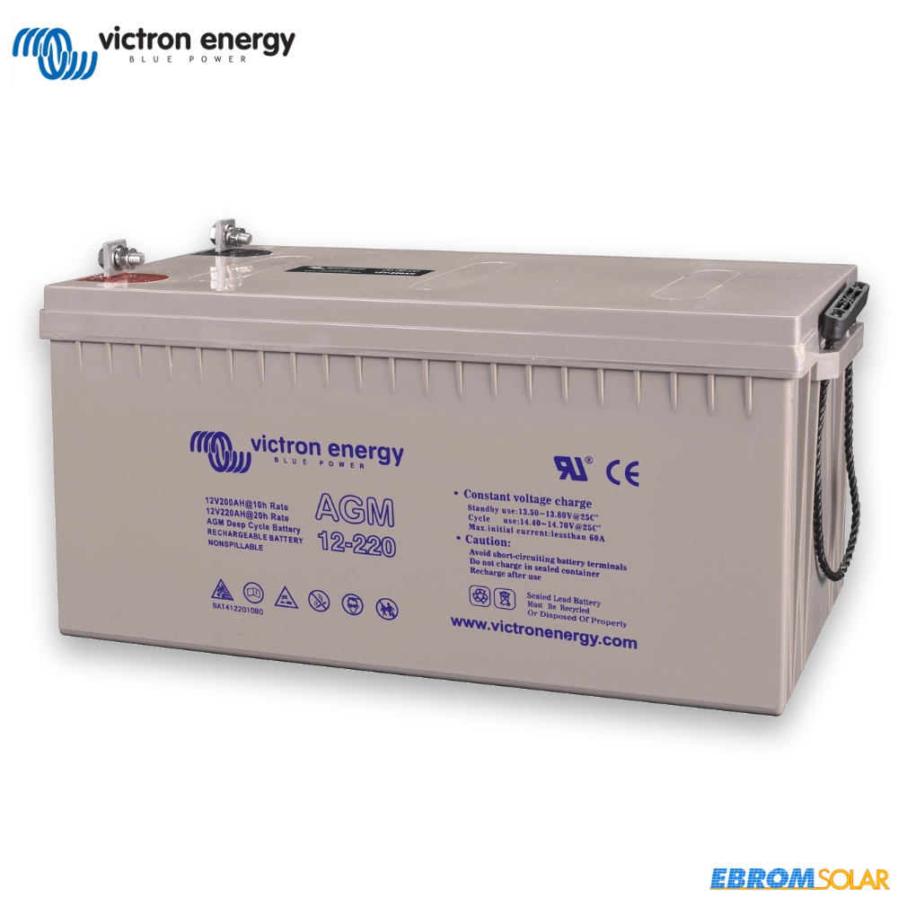12V/240Ah AGM Deep Cycle Batterie M8