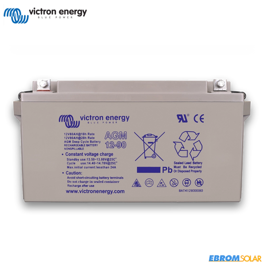 12V/90Ah AGM Deep Cycle Batterie