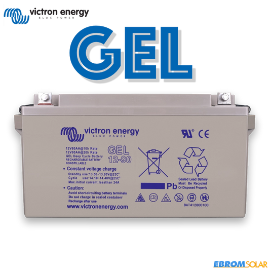 12V/90Ah Gel Deep Cycle Batterie