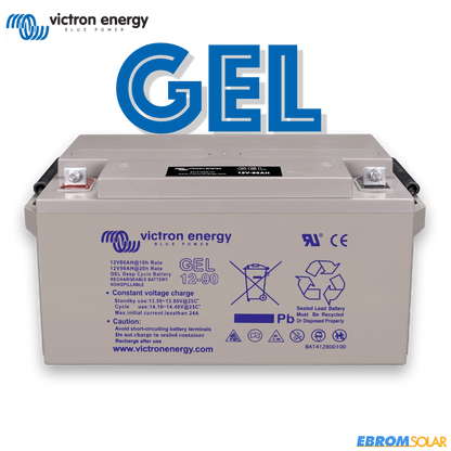 12V/90Ah Gel Deep Cycle Batterie