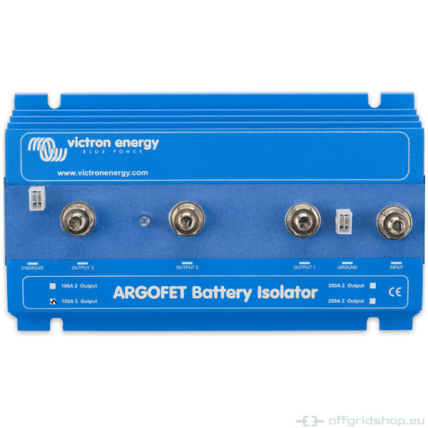 Argofet-Batterietrenner - Argofet 100-2 Two batteries 100A Retail