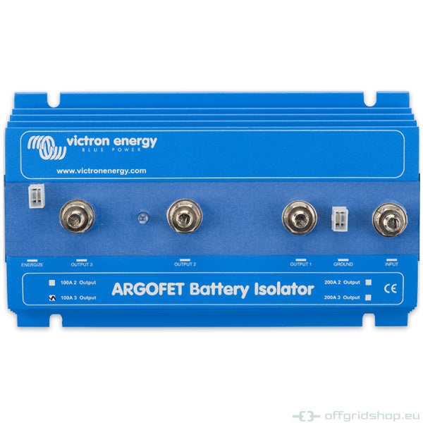 Argofet-Batterietrenner - Argofet 100-2 Two batteries 100A