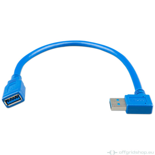 USB-Verlängerung mit rechtem Winkel auf einer Seite