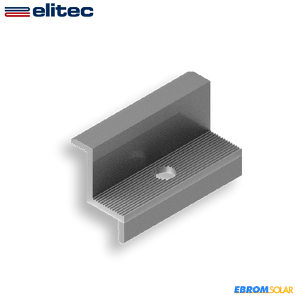 BUF30 Seitenhalter für PV-Modul H=30mm Aluminium