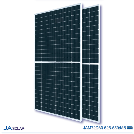 JAsolar JAM72D30-540/MB | Silver frame | Bifacial