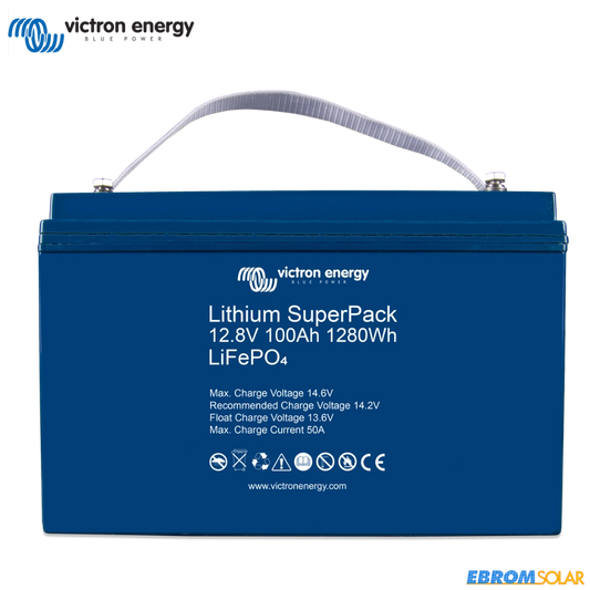 Lithium SuperPack 12,8V/100Ah M8 High Current
