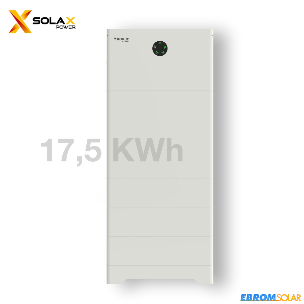 1x SolaX TBMS-MCS0800 7x SolaX T-BAT-SYS-HV-2.5